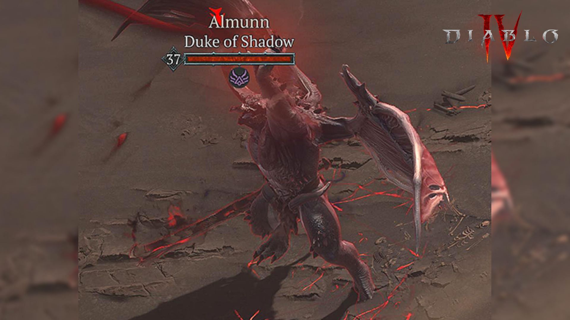Find and defeat Almunn in Diablo 4 (Image via Sportskeeda)