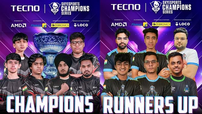 Blind Esports crowned champion of Skyesports Champions Series BGMI 2023