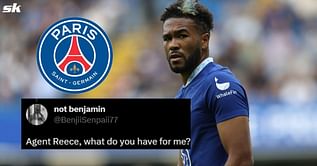 "Agent Reece", "Number 7 is free" - Chelsea fans speculate on potential transfer as Reece James is spotted alongside PSG star