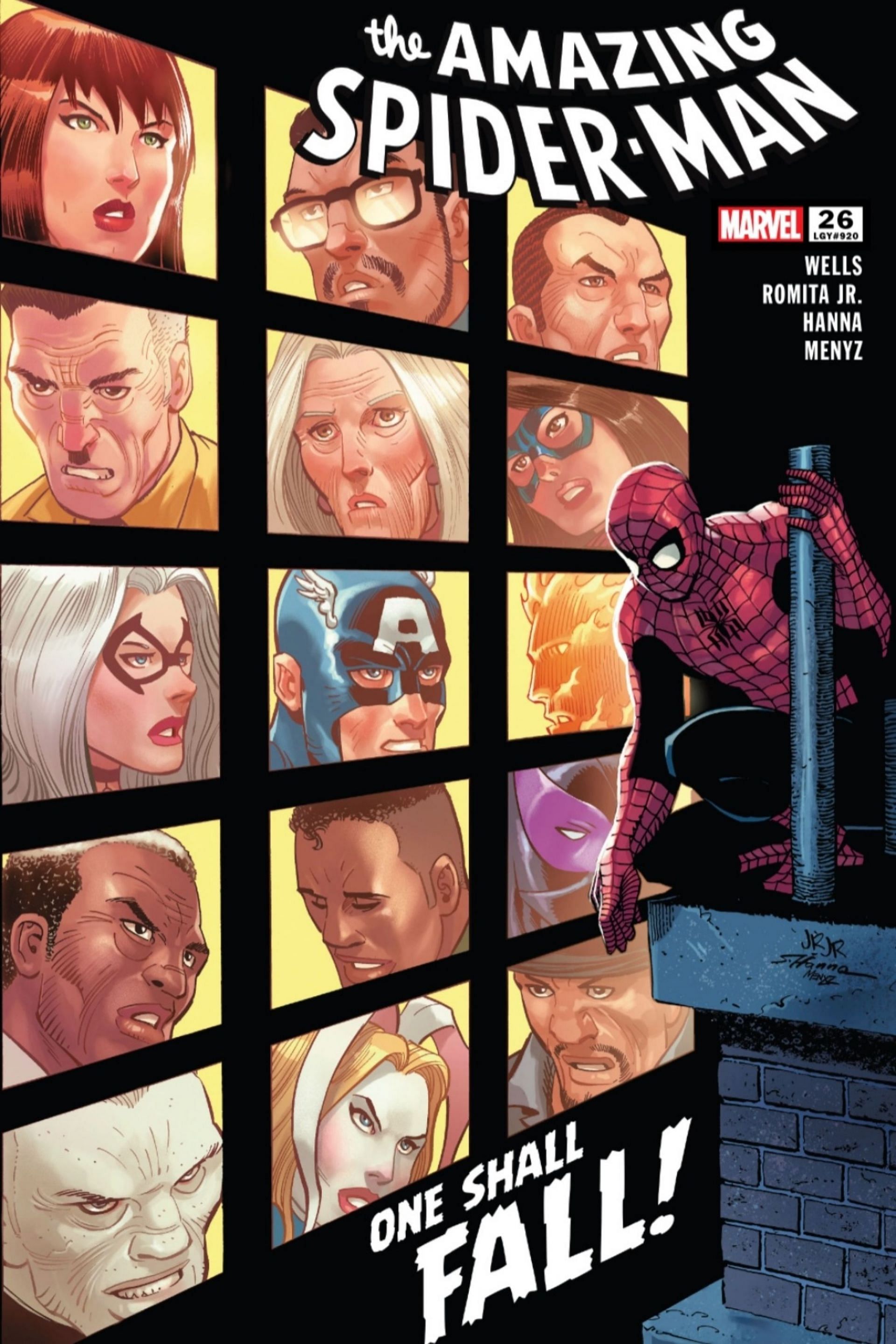 Cover for Amazing Spider-Man #26 (Image via Marvel Comics)