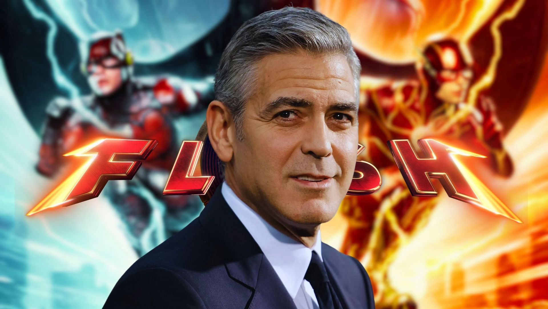 George Clooney makes a stunning comeback as Bruce Wayne, sending shockwaves through the DCU fandom in The Flash finale (Image via Sportskeeda)