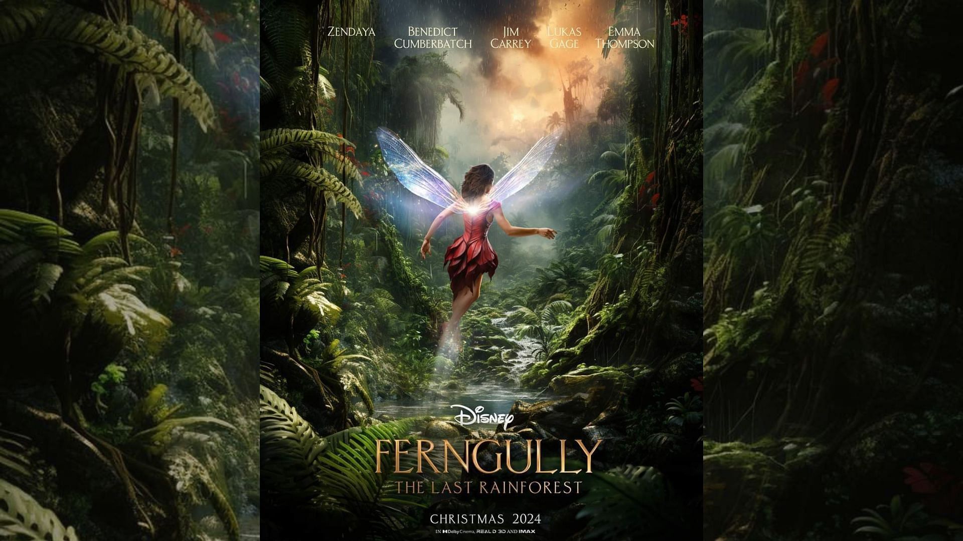 Is Disney releasing a FernGully live action movie starring Benedict Cumberbatch? (Image via Twitter/@Author_S_Miller)