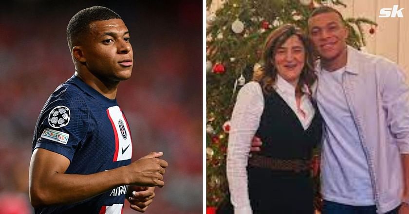 Kylian Mbappe congratulates Paris Saint-Germain teammate Achraf