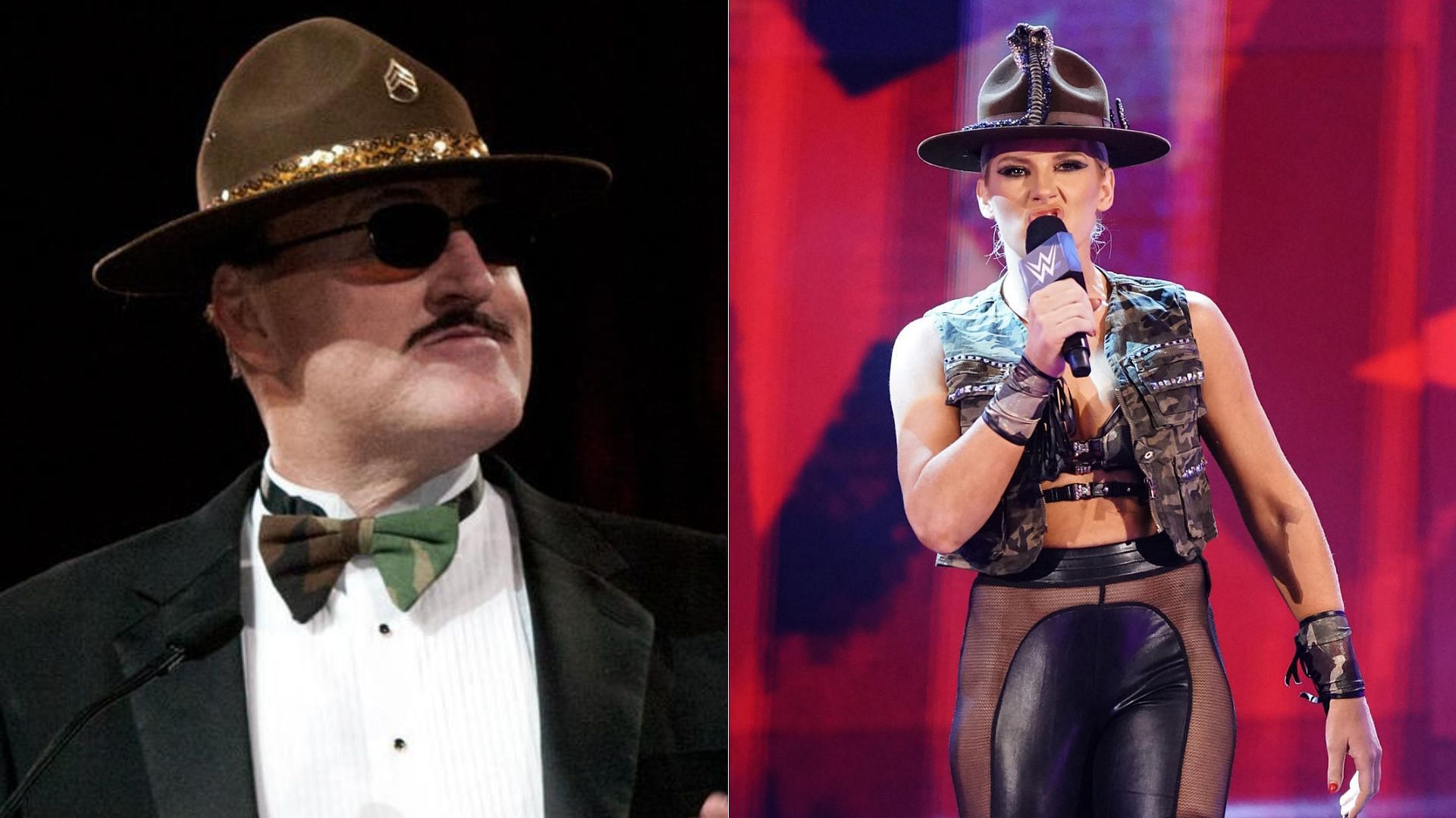 Sgt. Slaughter used the Cobra Clutch before Lacey Evans