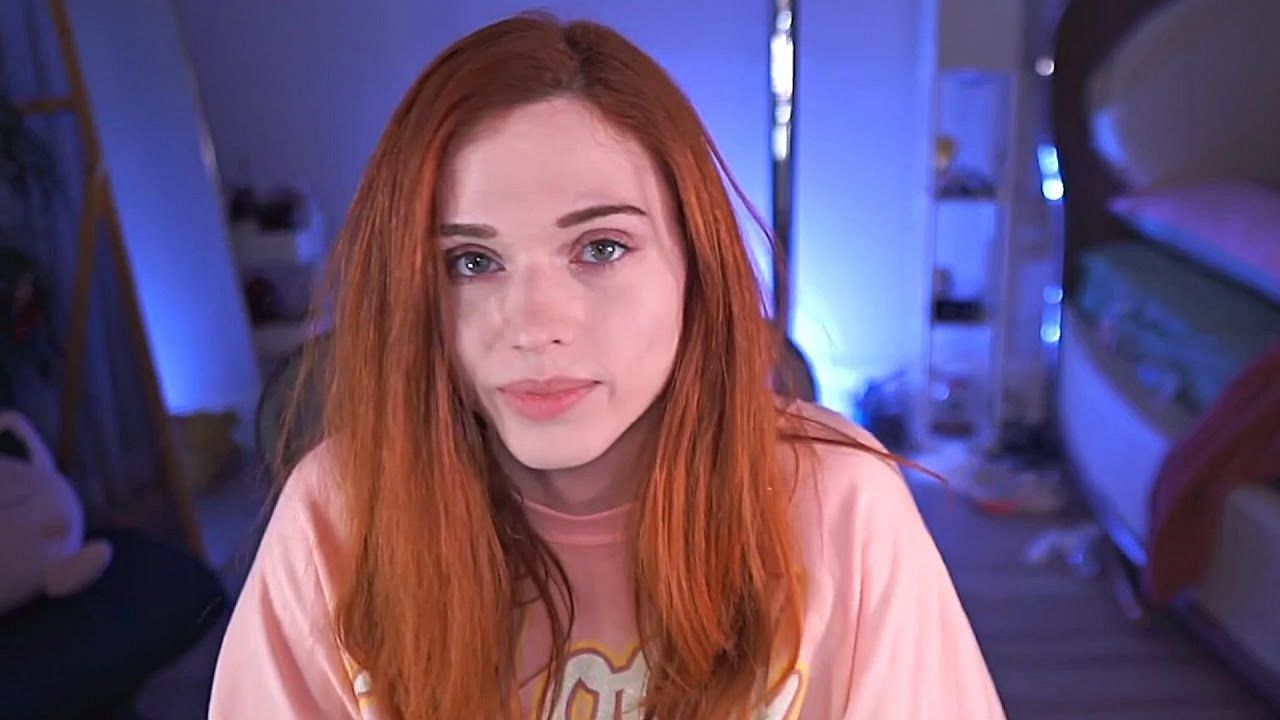 Amouranth reveals ovarian failure diagnosis (Image via cup of twitch/ Youtube)