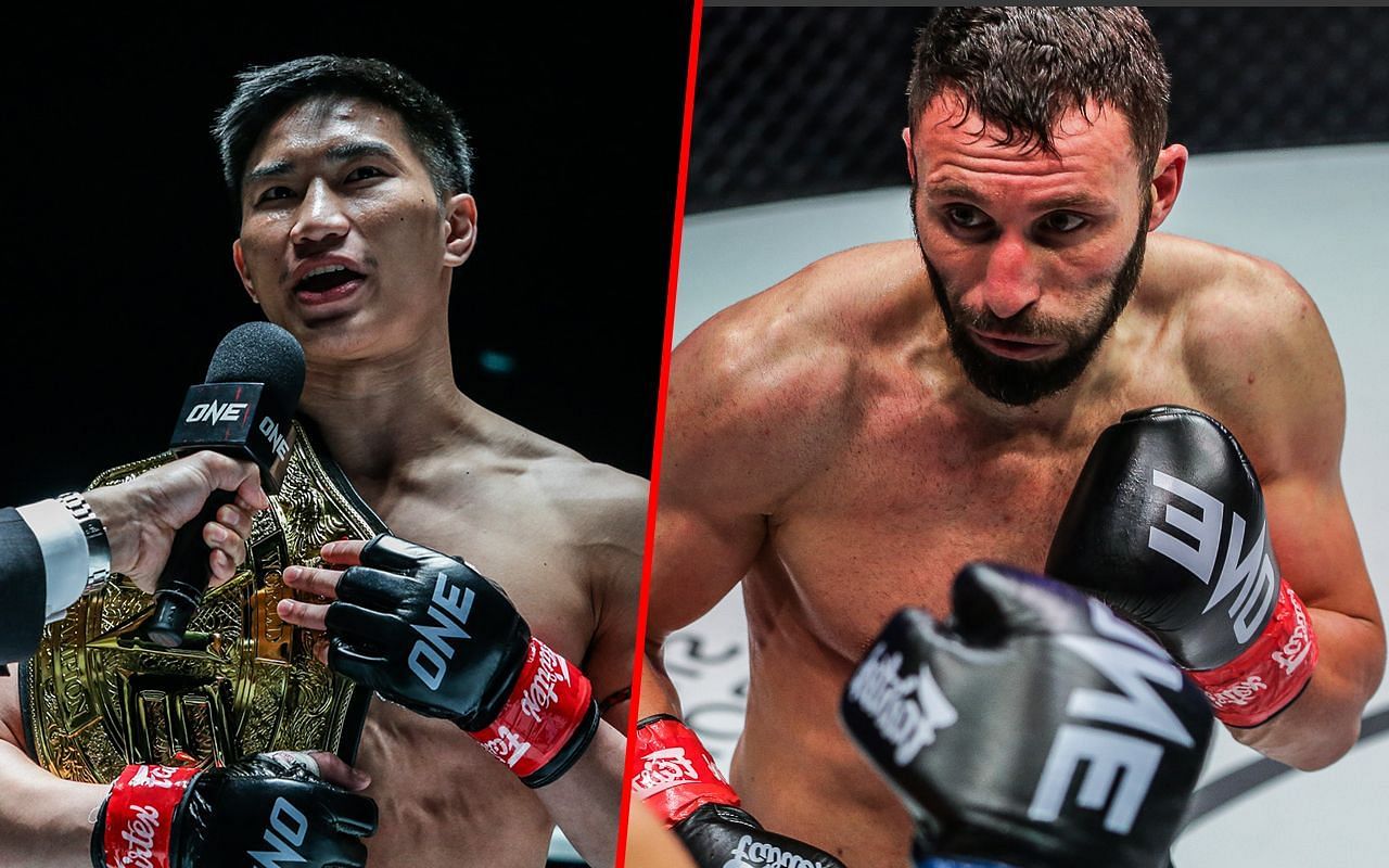 Tawanchai and Davit Kiria - Photo by ONE Championship