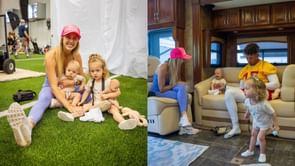 IN PHOTOS: Brittany Mahomes, Sterling and baby Bronze visit Patrick Mahomes at Chiefs camp