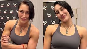 Why does Rhea Ripley wrestle with no makeup at WWE live events? Exploring potential reason