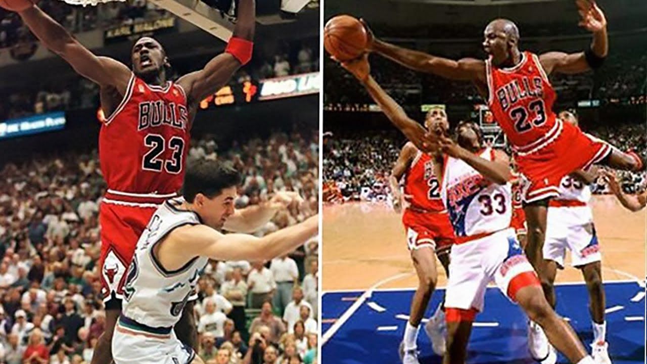 Michael Jordan was a better rim protector than you might think. 