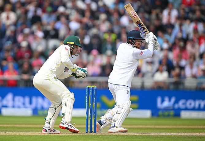 What happened on Day 3 of the 4th ENG vs AUS Ashes 2023 Test in Manchester?