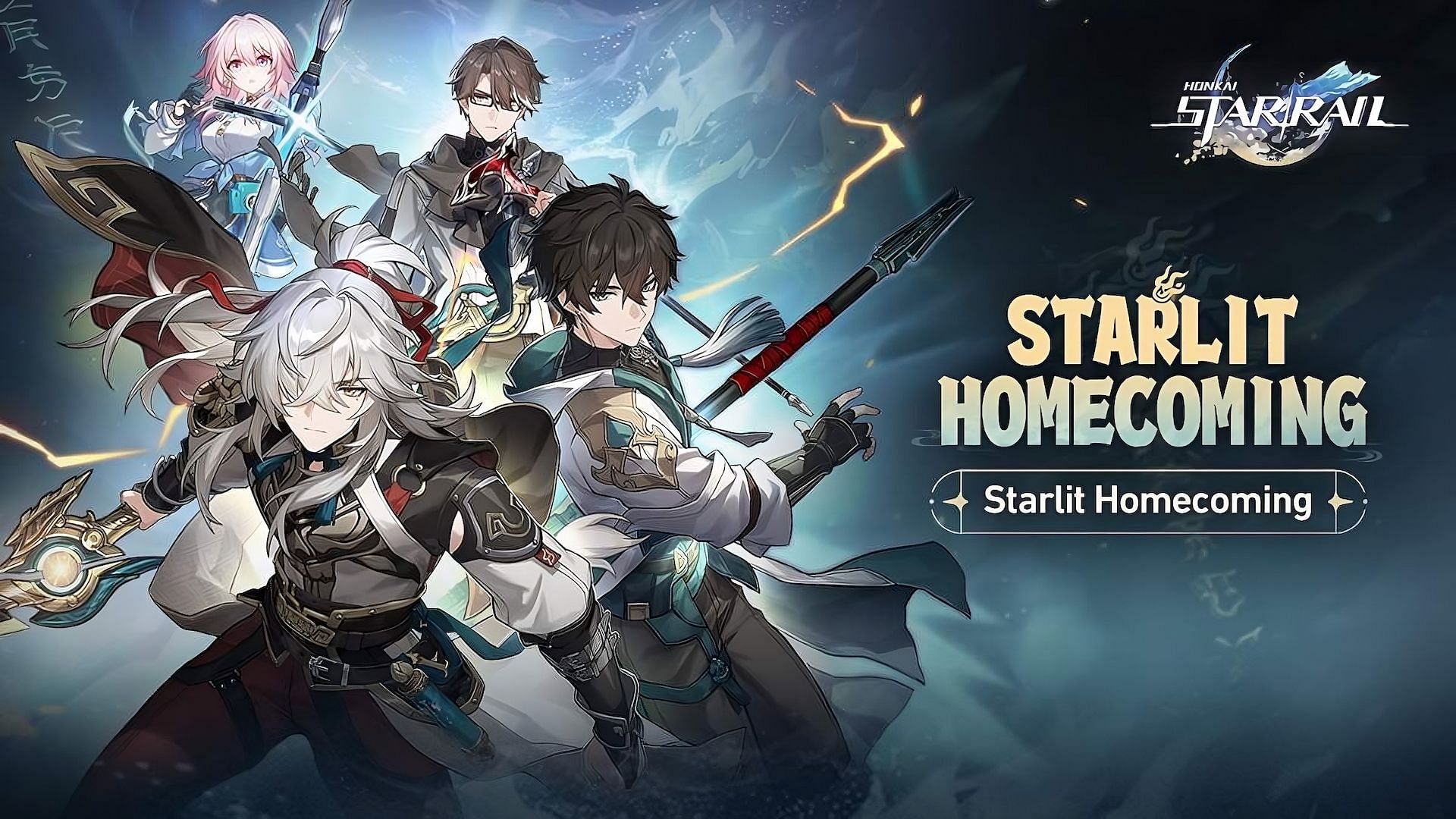 The Starlit Homecoming event banner