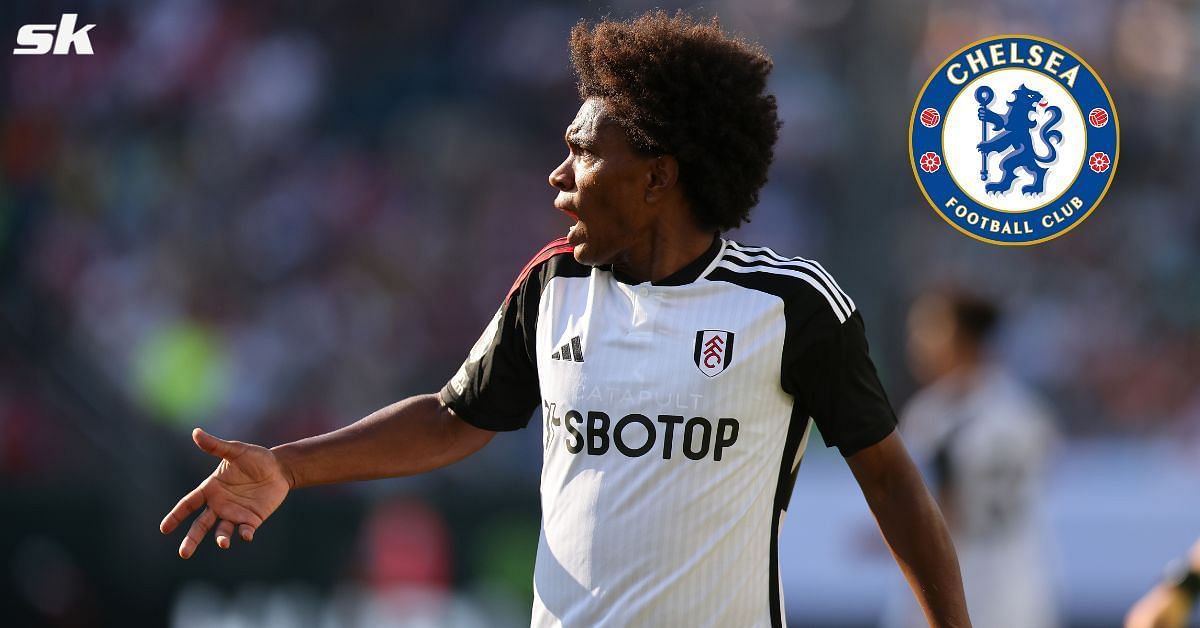 Willian is hoping to reunite with former Chelsea teammate Callum Hudson-Odoi at Fulham.