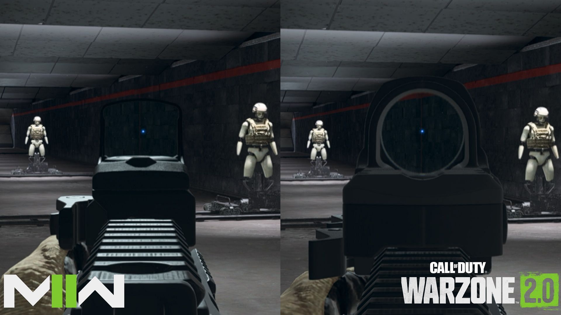 Guide to unlocking the Blue Dot optics in Modern Warfare 2 and Warzone 2 (Image via Activision/edited by Sportskeeda)
