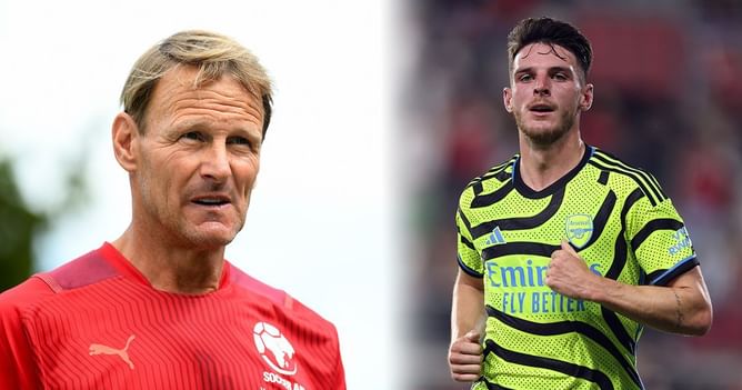 "That will make Arsenal much better" - Teddy Sheringham names Gunners star who will benefit the most playing with Declan Rice