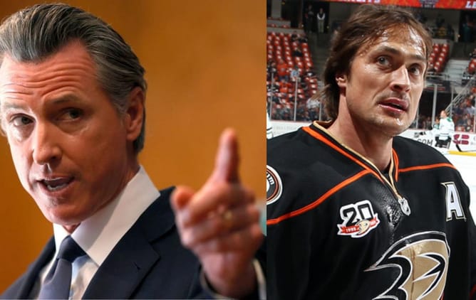 When Teemu Selanne heavily criticized California Governor - "Criminals have more rights than legal law abiding citizens"