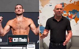 Sean Strickland 'put himself in a very good position' by facing Abus Magomedov, says Dana White - "Look at what he did"