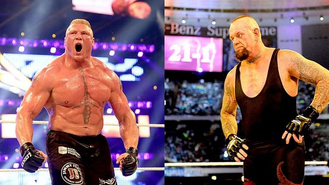 6-time champion claims finish to his recent WWE match is similar to the iconic Brock Lesnar vs. Undertaker showdown