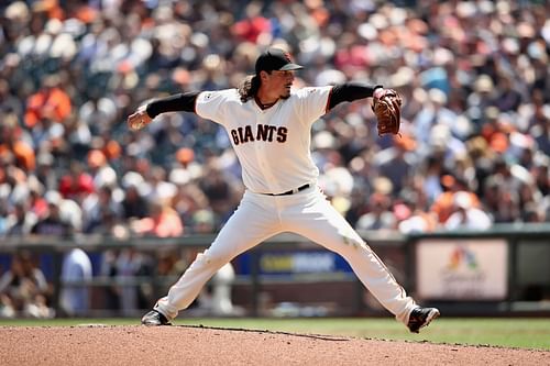 Jeff Samardzija went 80-106 in the MLB.