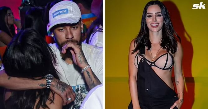 PSG superstar Neymar spotted cozying up with pregnant girlfriend Bruna Biancardi shortly after publicly apologizing to her