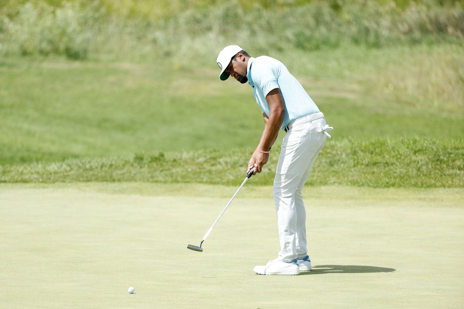 Tony Finau at the 3M Open (via Getty Images)