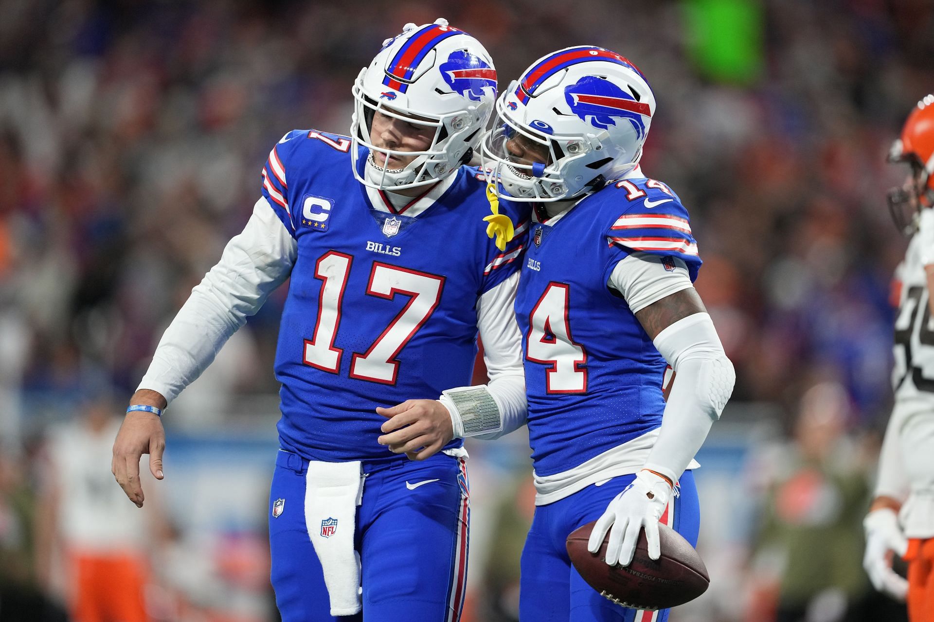 The Stefon Diggs situation looms over Josh Allen and the Bills