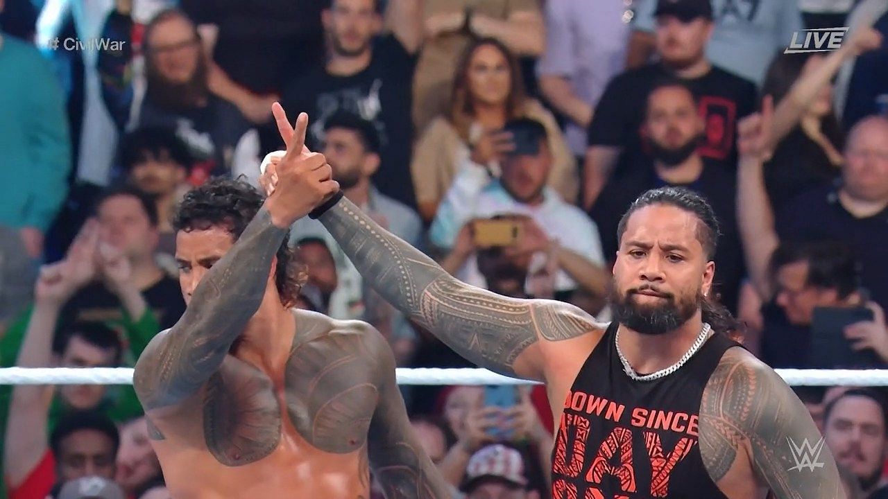 Jimmy and Jey Uso won the Bloodline Civil War 