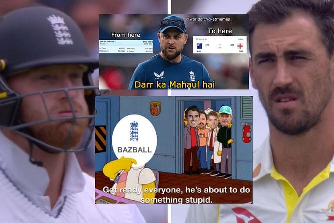 "Thoda Thoda fears lagrha hai"- Top 10 funny memes as Australia dominate England on Day 3 of the 2nd Ashes Test