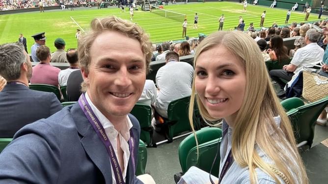 Will Zalatoris ready to “start chipping” this week after an ‘incredible’ center court experience at the Wimbledon