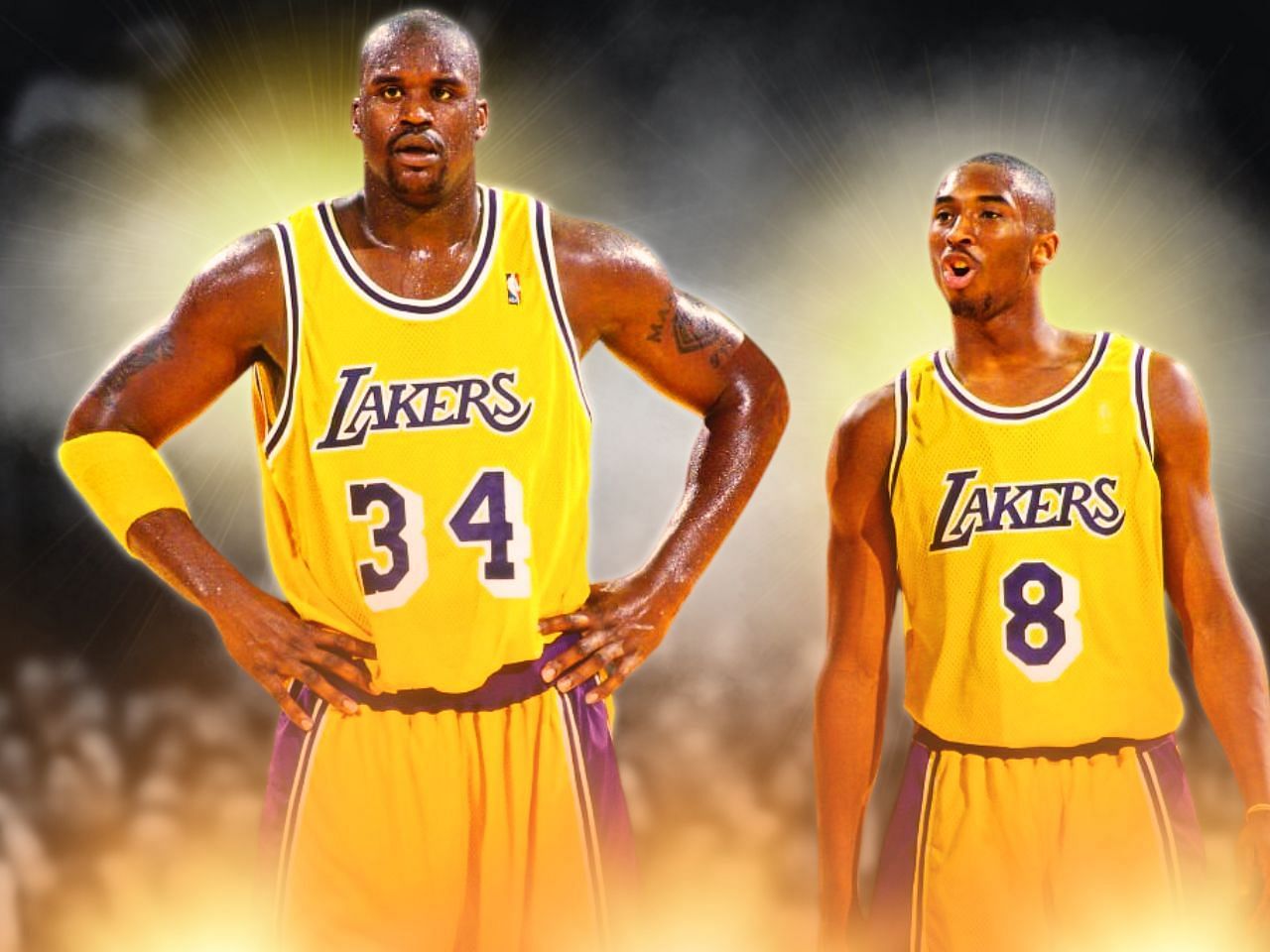 Former Lakers teammates - Shaquille O
