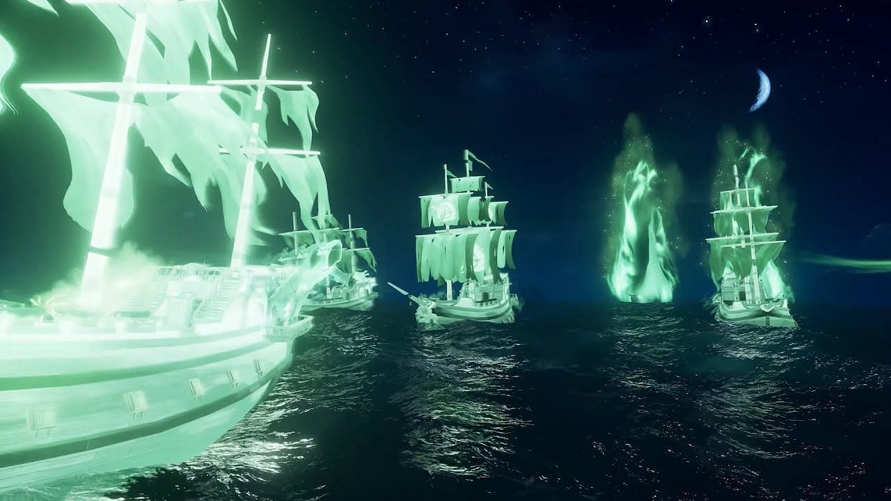 Sea of Thieves - Ghost Fleet (Image via Rare)