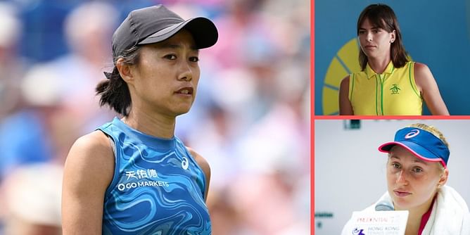 "Absolutely disgusting behavior" - Ajla Tomljanovic, Daria Saville & other players miffed as Zhang Shuai leaves court in tears during match against Amarissa Kiara Toth