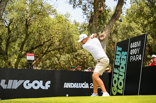 Richard Bland at the LIV Golf - Andalucia (via Getty Images)