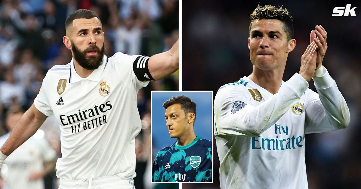 Former Real Madrid star Mesut Ozil picks Cristiano Ronaldo and Karim Benzema in his dream XI