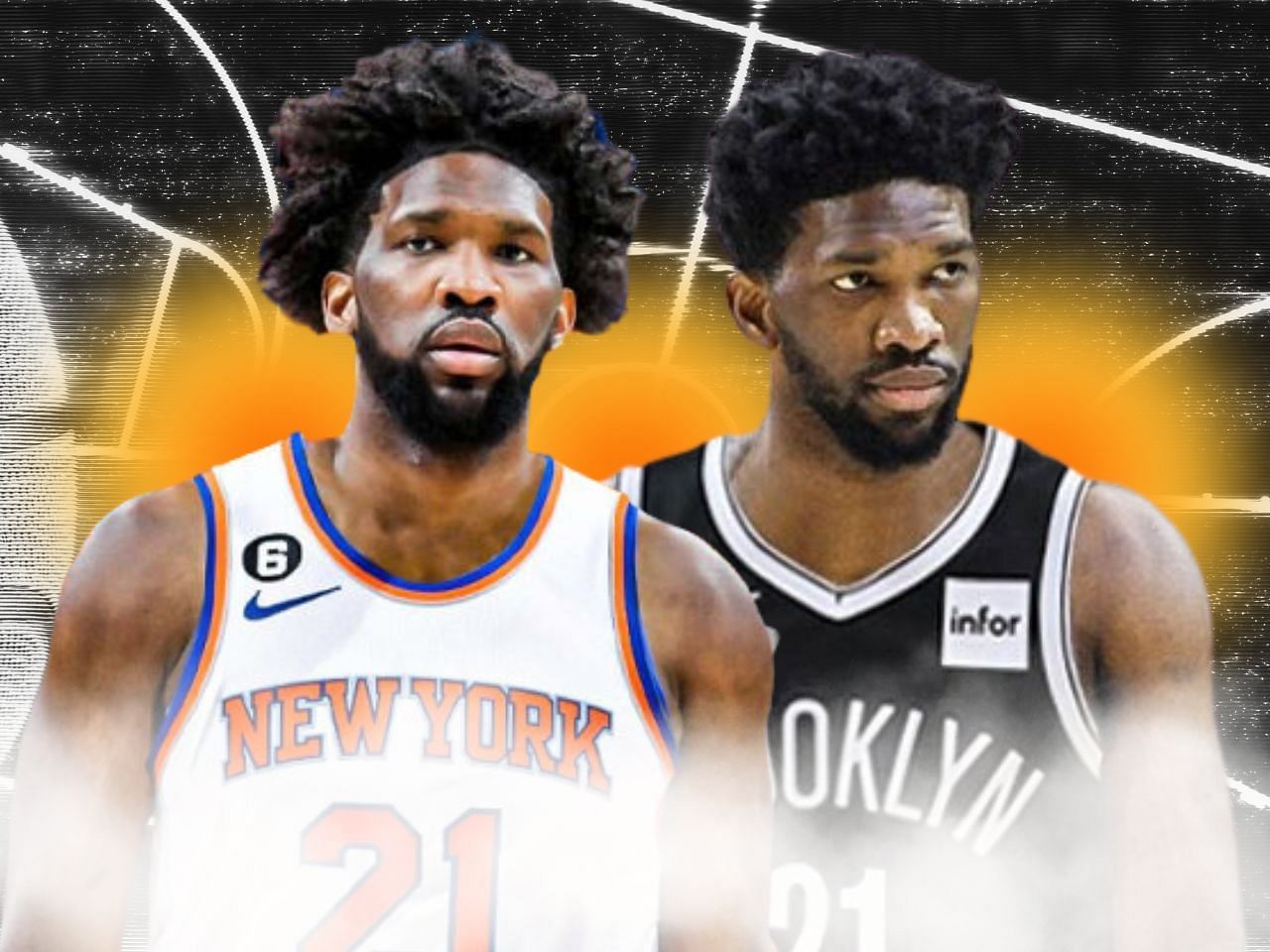 The Knicks' pursuit of Joel Embiid: Four players could be traded for the  MVP!