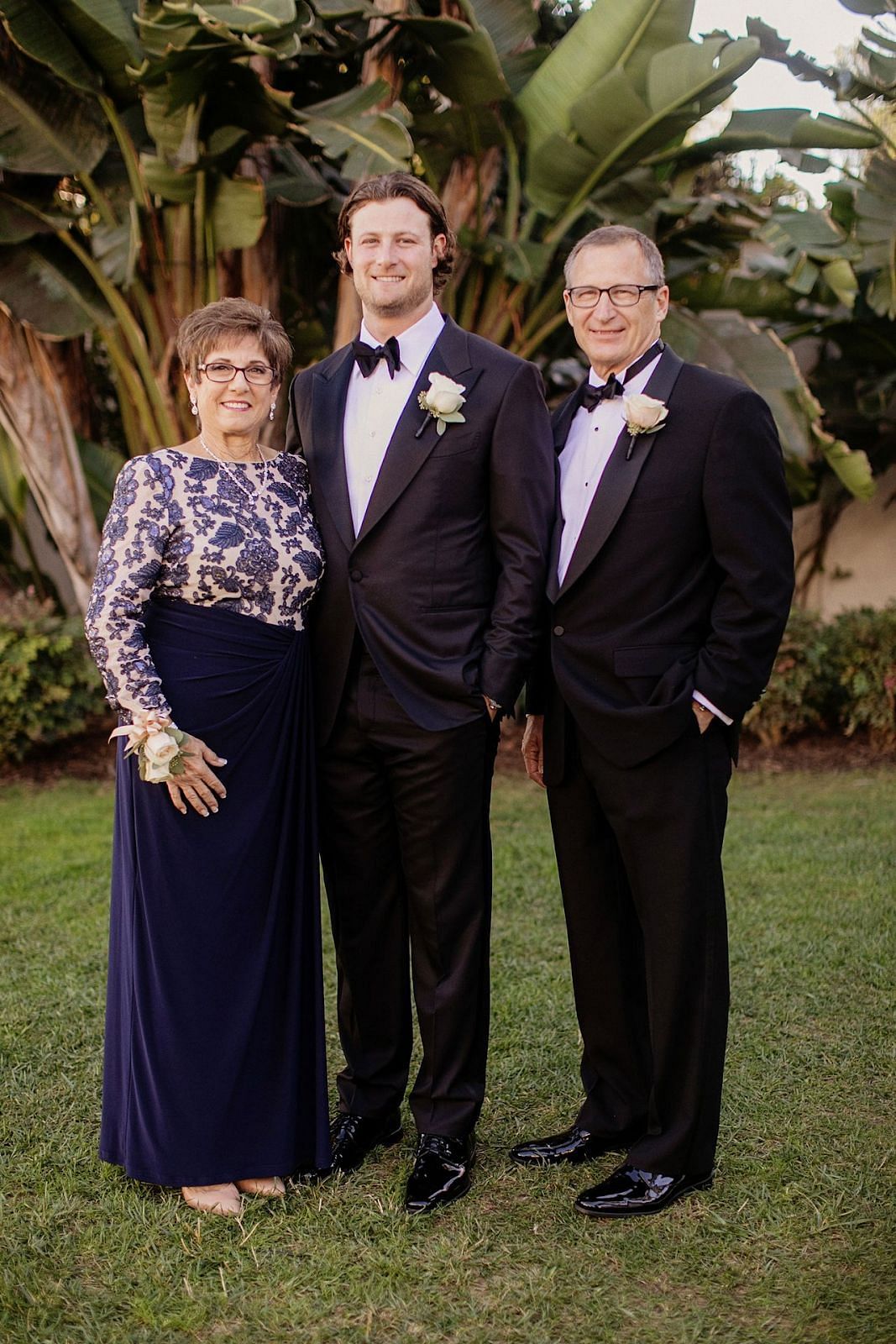 Gerrit Cole With his parents