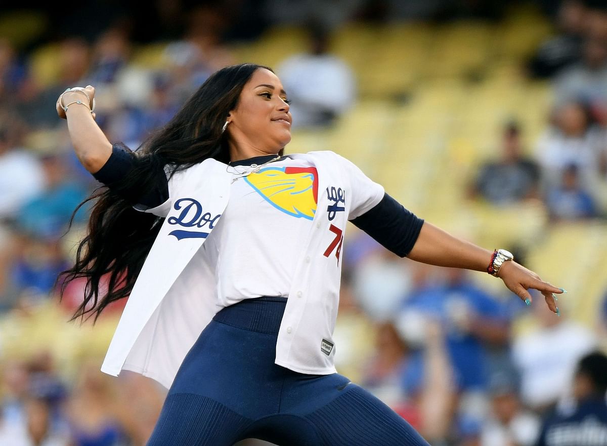 In Photos: Kenley Jansen's wife Gianni K Jansen takes All-Star weekend ...