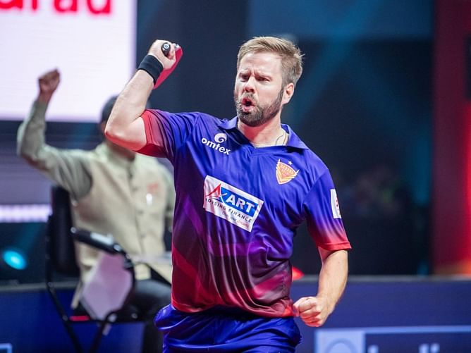 Ultimate Table Tennis 2023: Jon Persson, Sreeja Akula powers Dabang Delhi TTC to vanquish U Mumba TT
