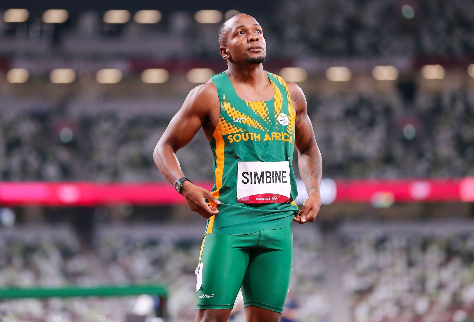 Simbine at the Olympics