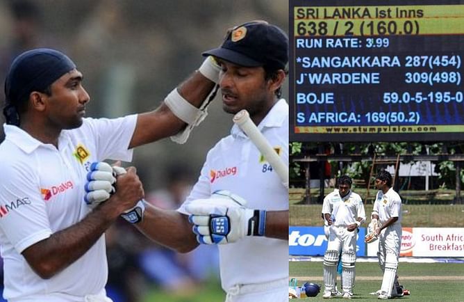 [Watch] When Sri Lankan greats Kumar Sangakkara and Mahela Jayawardene scripted history with a 624-run partnership in a Test vs South Africa