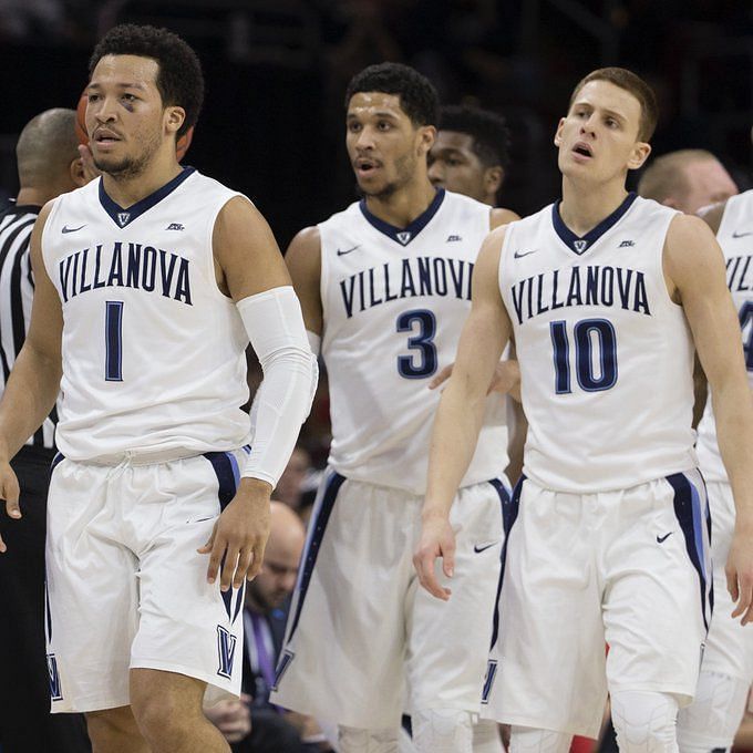 The Villanova Wildcats, including Jalen Brunson, Josh Hart, and