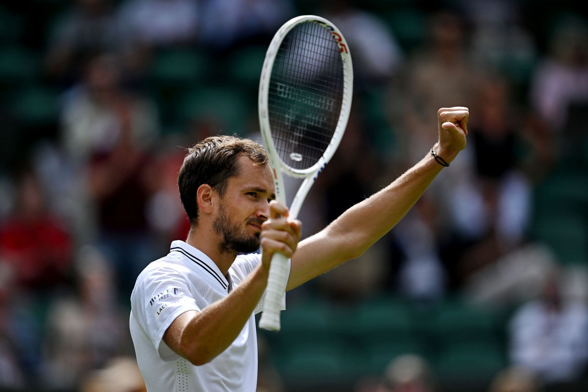 Daniil Medvedev at the 2023 Wimbledon.