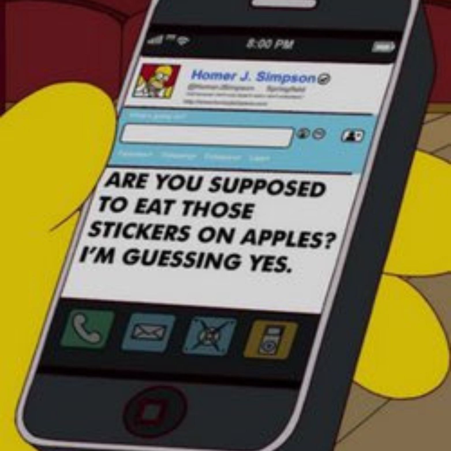 From Viral Sensation to Debunked Myth: The journey of The Simpsons and Twitter&#039;s Logo (Image via Fox)