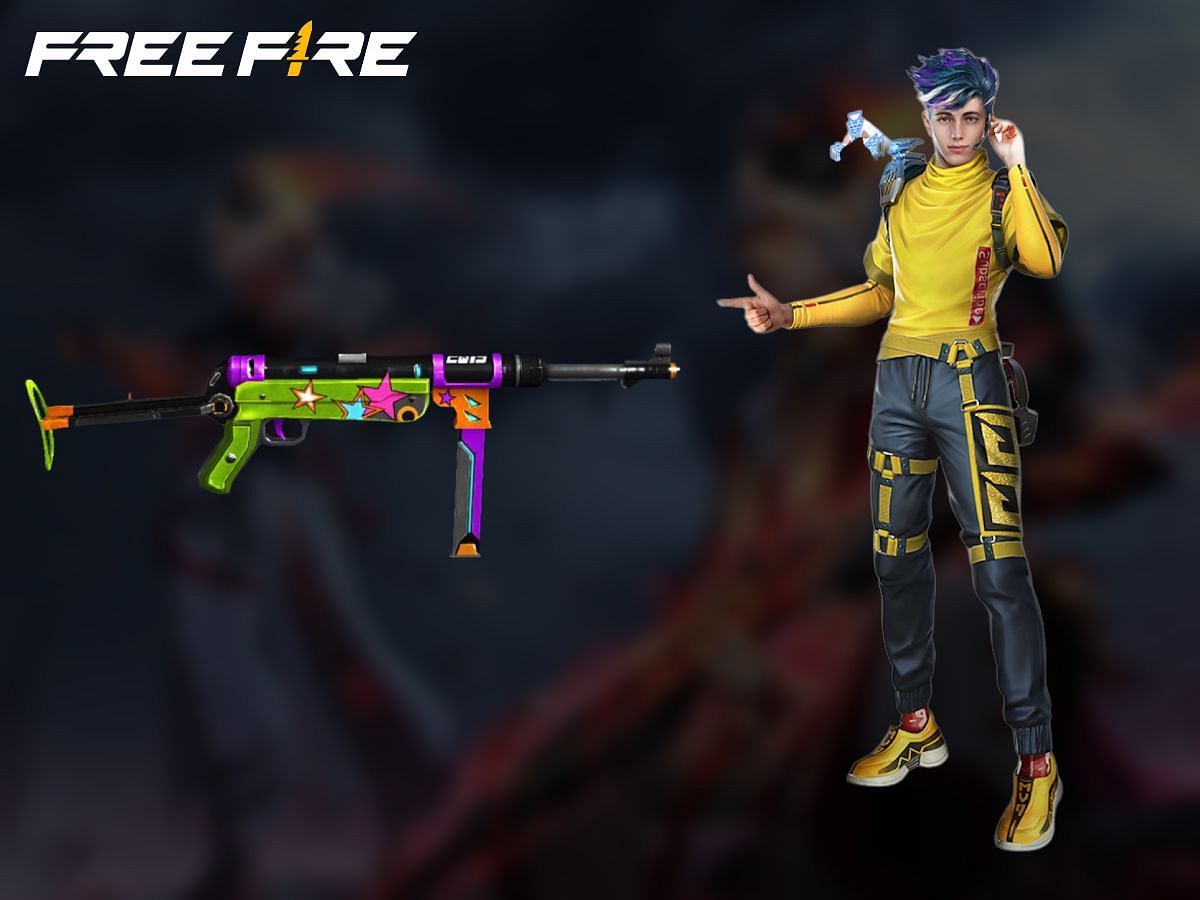 Free Fire redeem codes can give free gun skins and characters (Image via Sportskeeda)