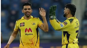 "In my lifetime, I won't see him matured" - MS Dhoni makes hilarious comment on his bonding with Deepak Chahar