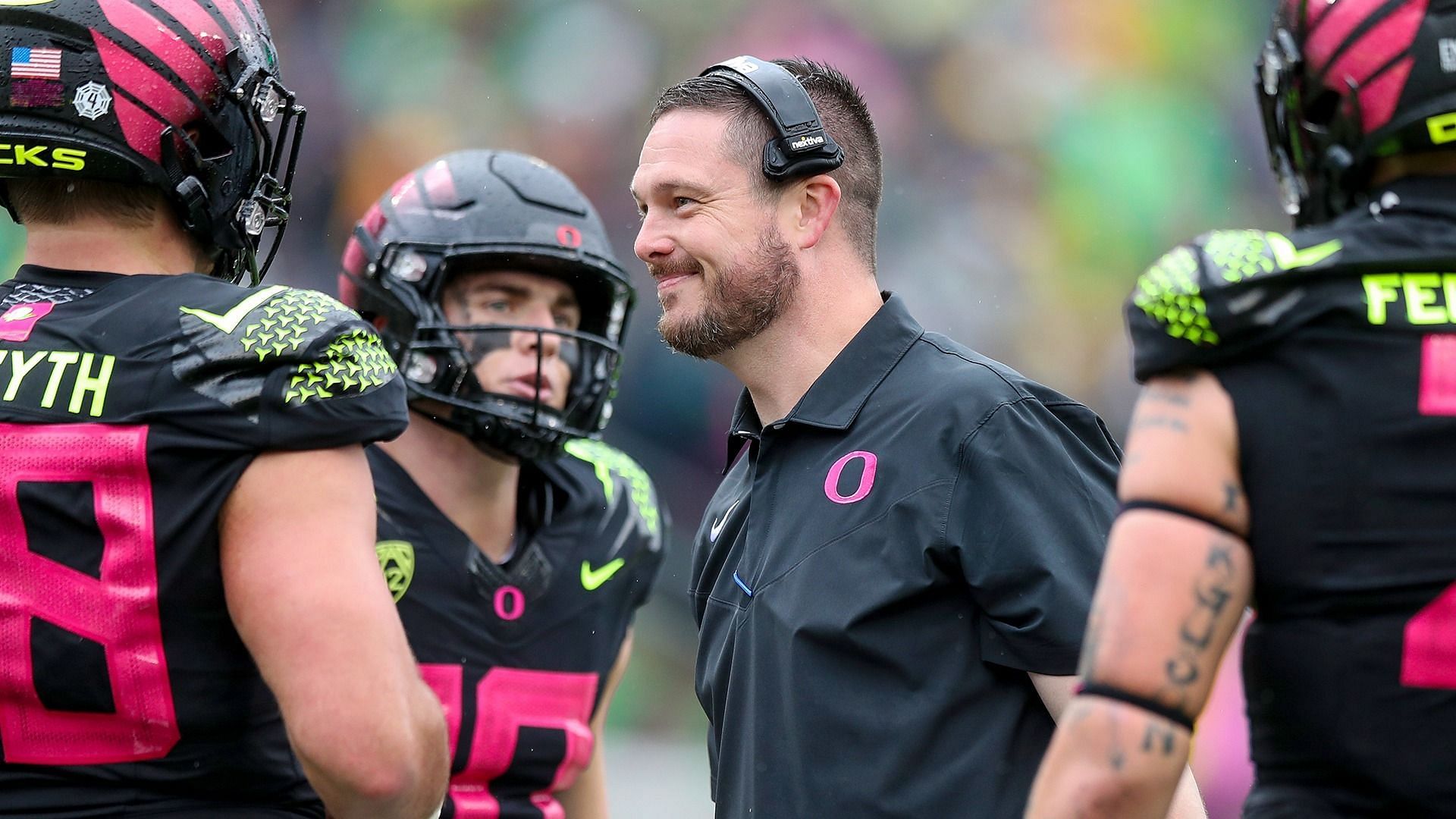 Oregon Ducks football head coach, Dan Lanning