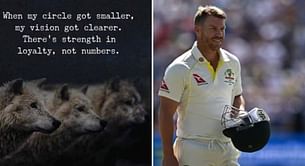 “There’s strength in loyalty, not numbers” – David Warner shares cryptic post ahead of fourth Ashes Test