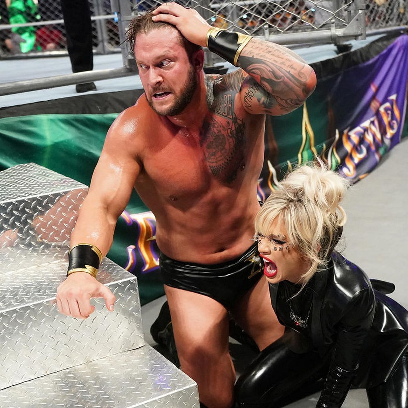 Kross and Scarlett would be a good feud for LA Knight.