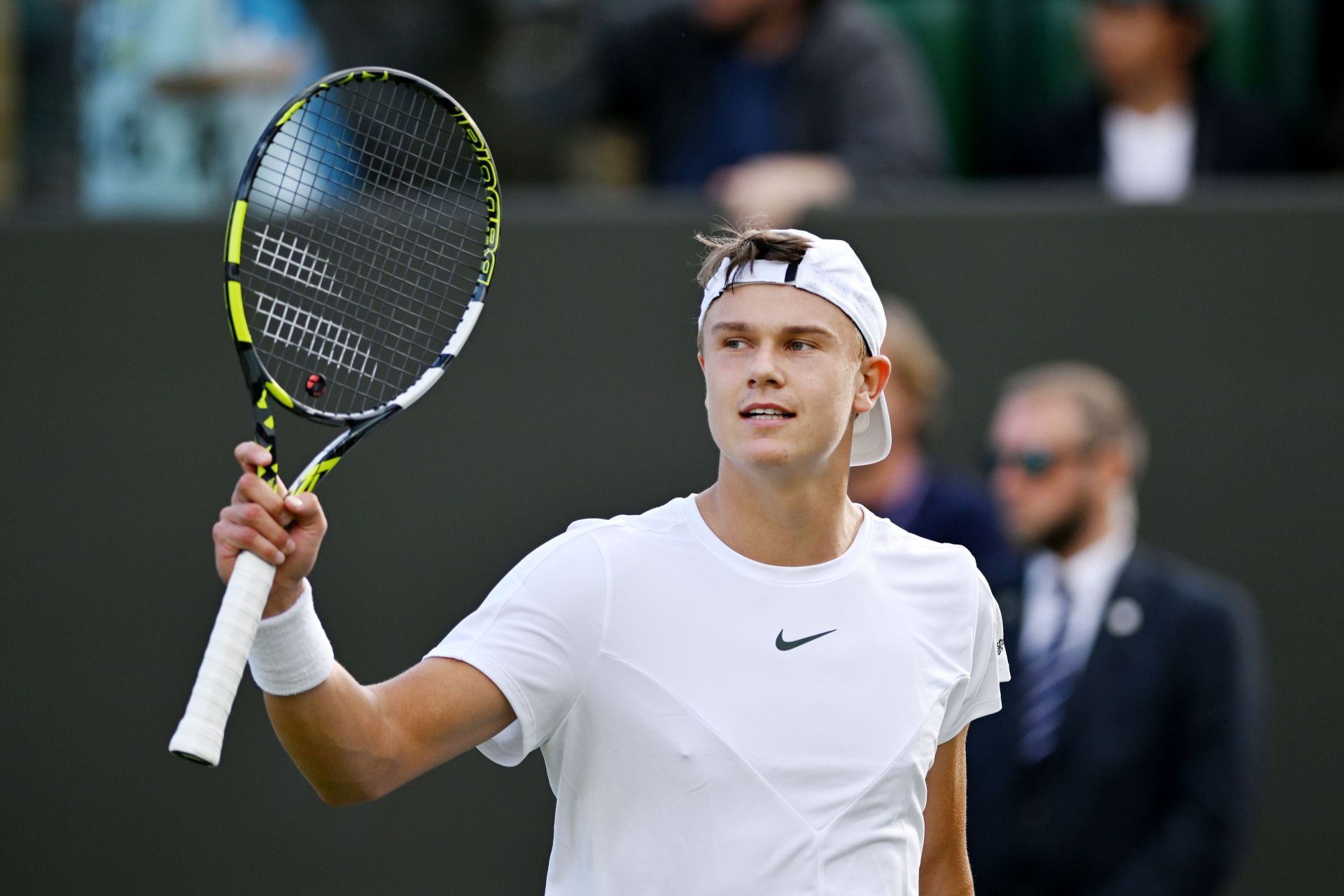 Rune is off the mark at Wimbledon.