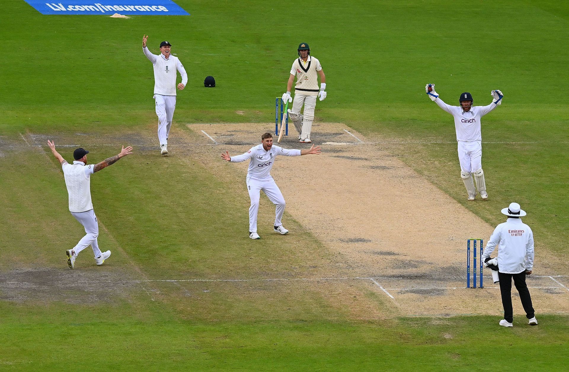 England v Australia - LV= Insurance Ashes 4th Test Match: Day Four