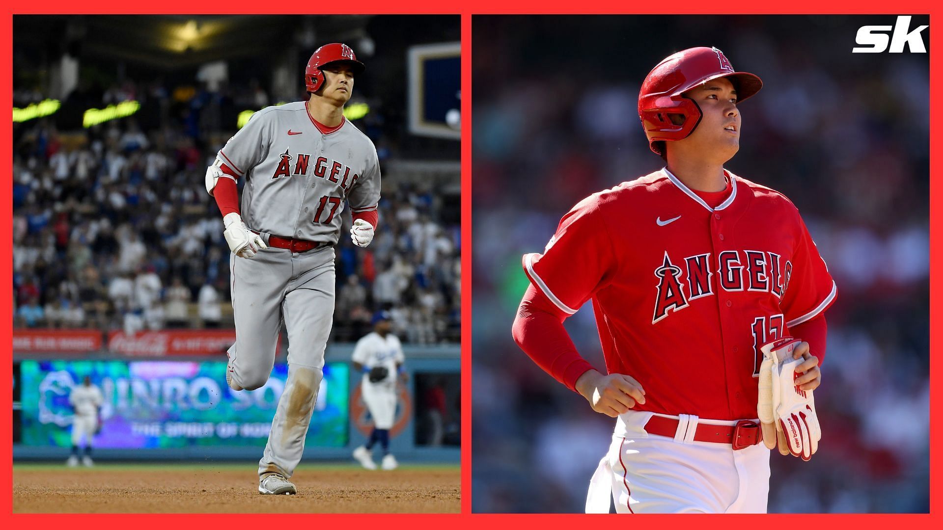 Shohei Ohtani of the Los Angeles Angels